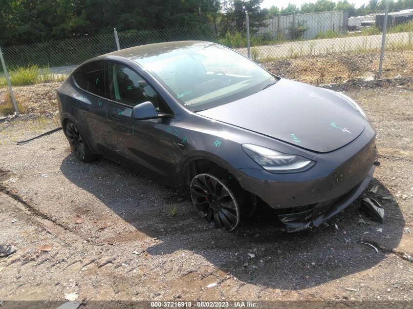 2020 TESLA MODEL Y LONG RANGE/PERFORMANCE - 5YJYGDEF5LF039269