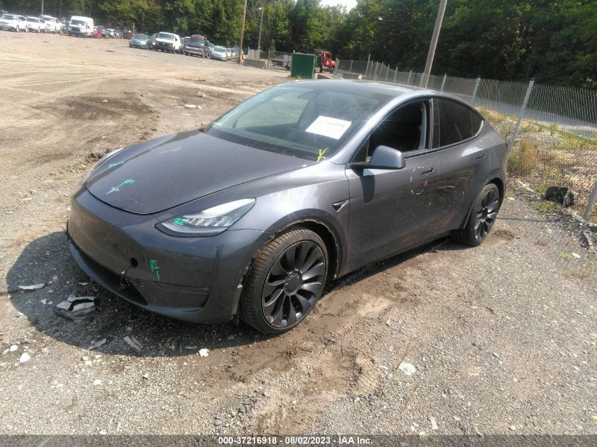 2020 TESLA MODEL Y LONG RANGE/PERFORMANCE - 5YJYGDEF5LF039269