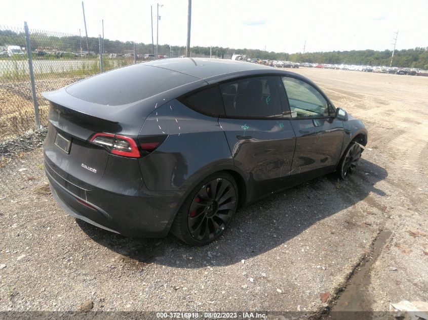 2020 TESLA MODEL Y LONG RANGE/PERFORMANCE - 5YJYGDEF5LF039269