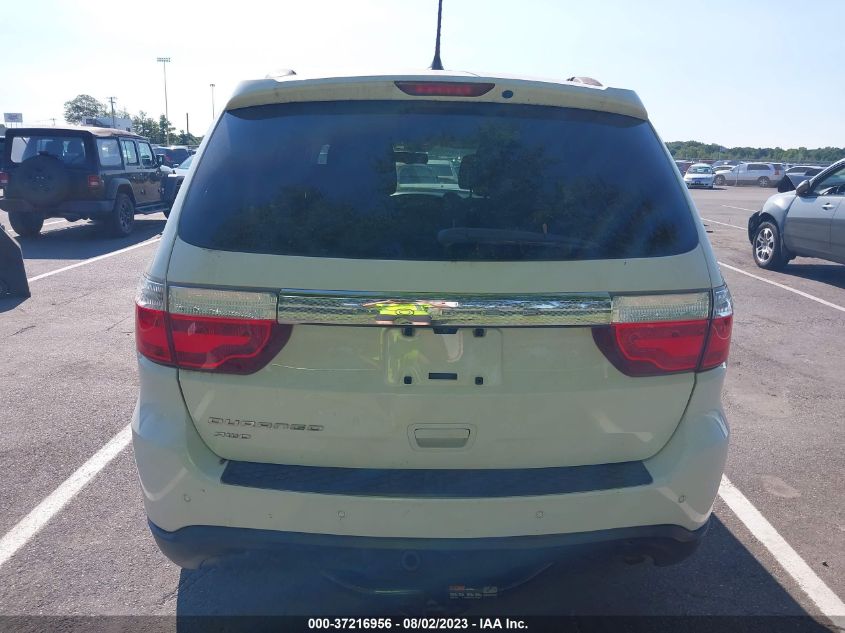 2013 DODGE DURANGO SXT - 1C4RDJAG0DC681004