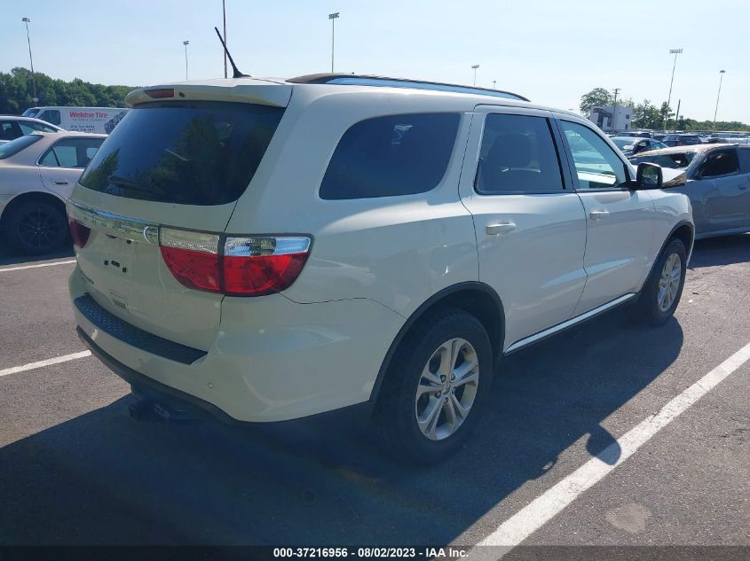 2013 DODGE DURANGO SXT - 1C4RDJAG0DC681004