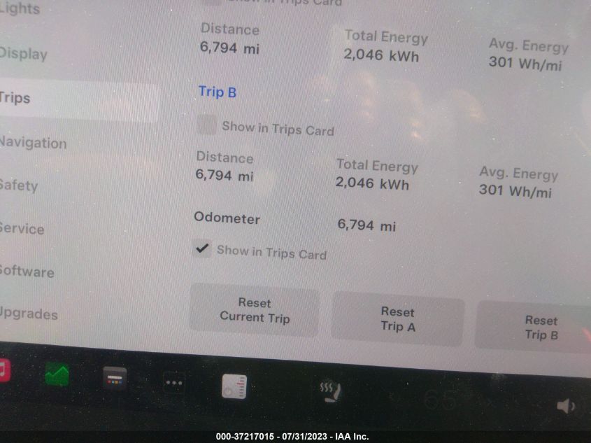 2023 TESLA MODEL Y LONG RANGE - 7SAYGDEE4PA041110