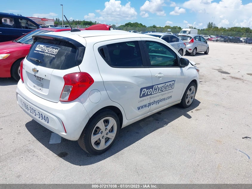 VIN KL8CB6SA3LC421612 2020 CHEVROLET SPARK LS