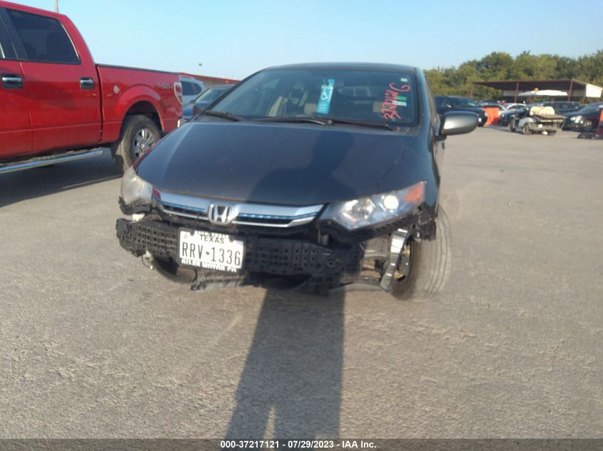 2013 HONDA INSIGHT LX - JHMZE2H55DS001173