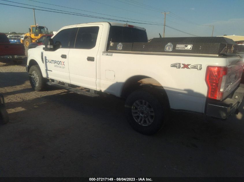 2019 FORD SUPER DUTY F-250 SRW XL/XLT/LARIAT - 1FT7W2BT5KEE66335