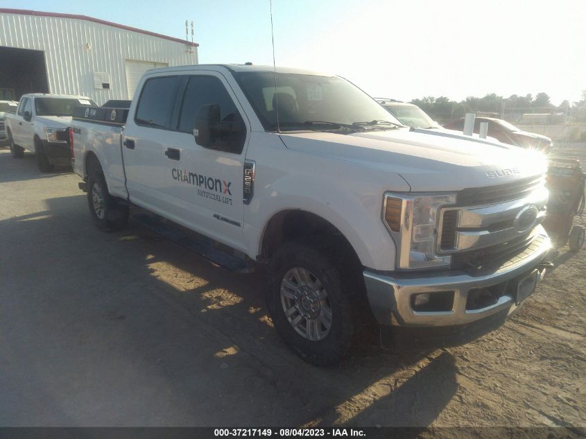 2019 FORD SUPER DUTY F-250 SRW XL/XLT/LARIAT - 1FT7W2BT5KEE66335