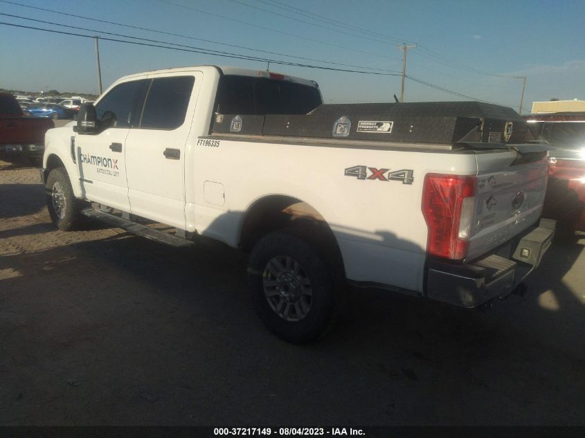 2019 FORD SUPER DUTY F-250 SRW XL/XLT/LARIAT - 1FT7W2BT5KEE66335