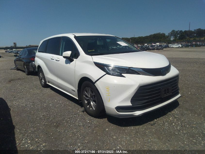 5TDKSKFC3MS016454 2021 TOYOTA SIENNA, photo no. 1