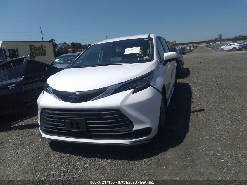 5TDKSKFC3MS016454 2021 TOYOTA SIENNA, photo no. 2