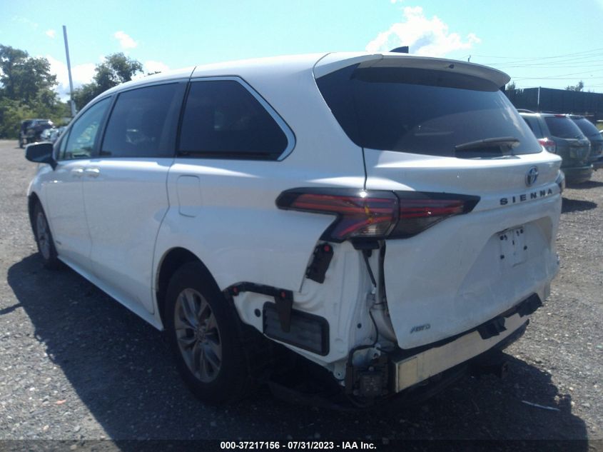 5TDKSKFC3MS016454 2021 TOYOTA SIENNA, photo no. 3