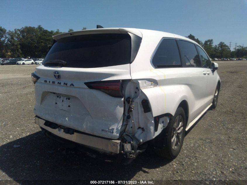 5TDKSKFC3MS016454 2021 TOYOTA SIENNA, photo no. 4