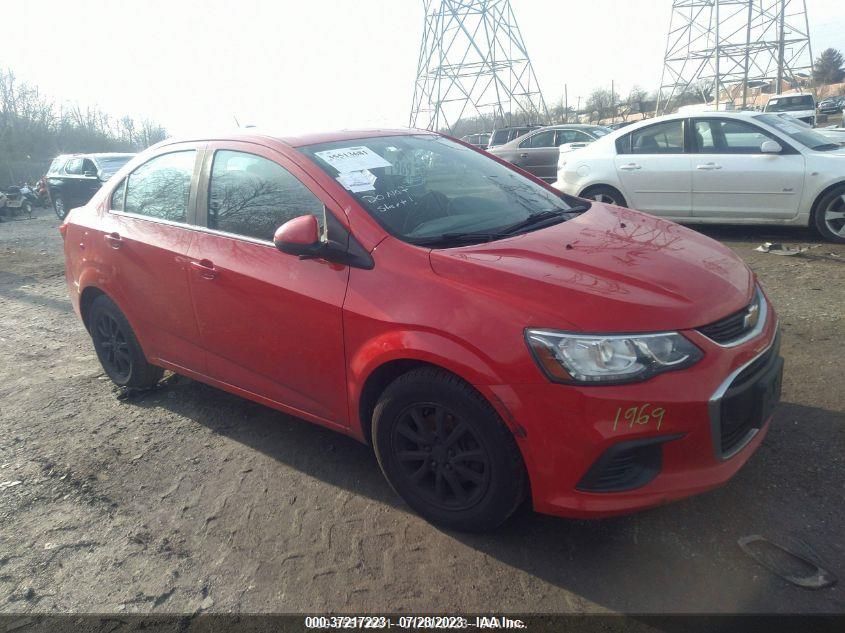 2017 CHEVROLET SONIC LT - 1G1JD5SG4H4143210