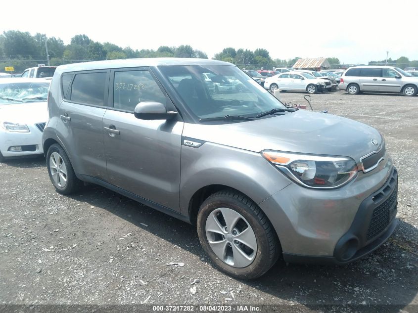 2016 KIA SOUL BASE - KNDJN2A24G7274286
