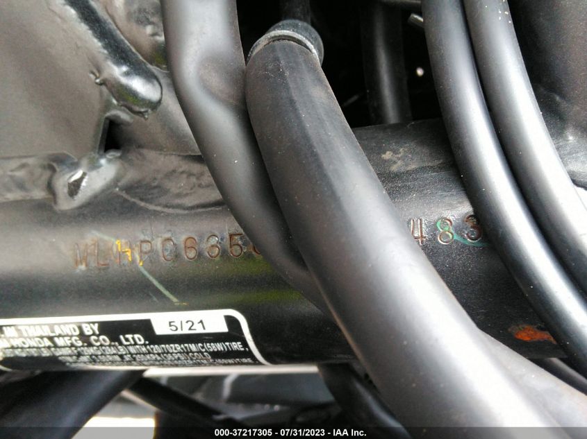 2021 HONDA CB500 FA MLHPC6356M5200483