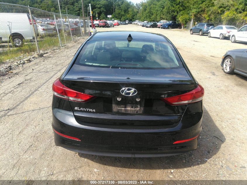 2018 HYUNDAI ELANTRA SEL/VALUE/LIMITED - 5NPD84LF9JH390392