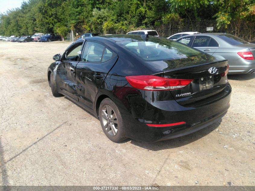 2018 HYUNDAI ELANTRA SEL/VALUE/LIMITED - 5NPD84LF9JH390392