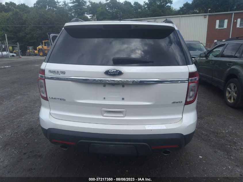 2013 FORD EXPLORER LIMITED - 1FM5K8F80DGB02824