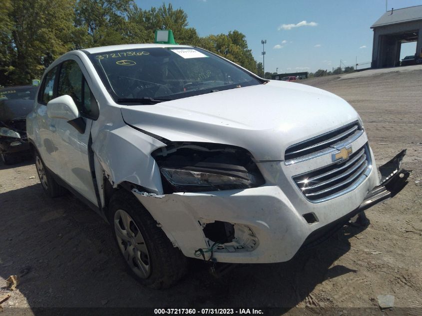 2016 CHEVROLET TRAX LS - 3GNCJKSB4GL272365