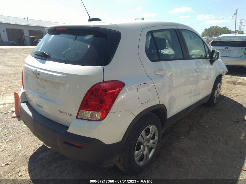 2016 CHEVROLET TRAX LS - 3GNCJKSB4GL272365