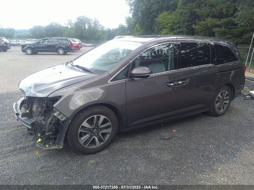 2015 HONDA ODYSSEY TOURING - 5FNRL5H90FB026378