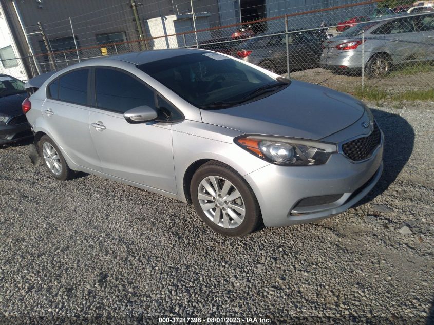 2016 KIA FORTE LX - KNAFX4A61G5568266