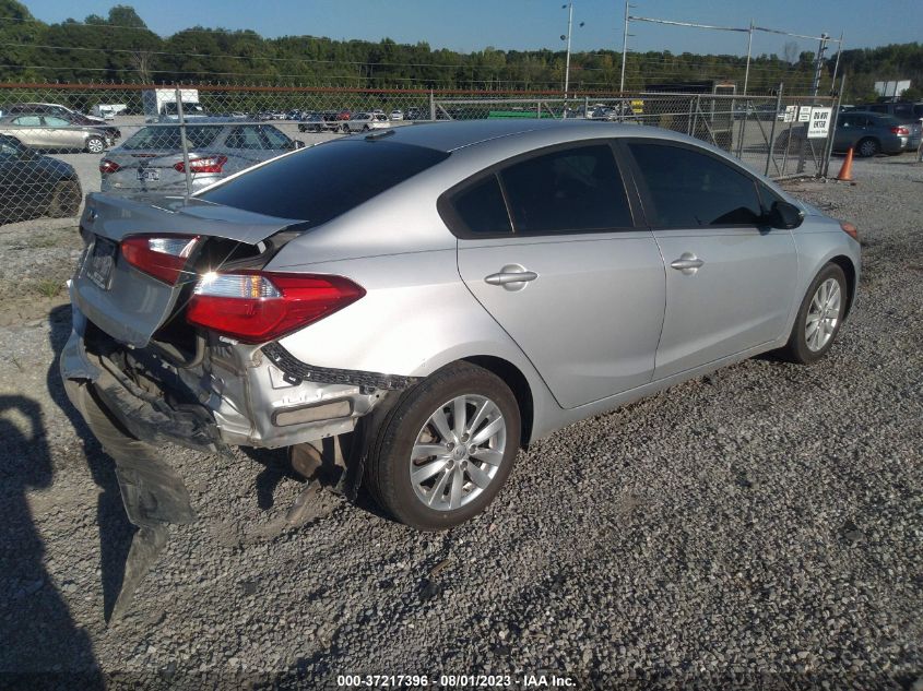2016 KIA FORTE LX - KNAFX4A61G5568266