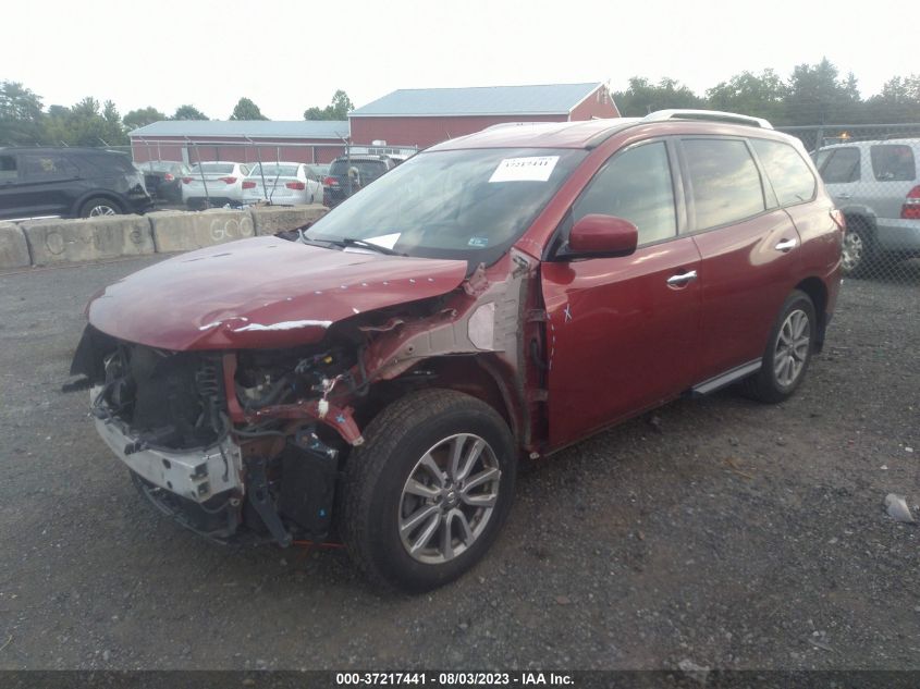 2014 NISSAN PATHFINDER S/SV/SL/PLATINUM - 5N1AR2MM5EC733584