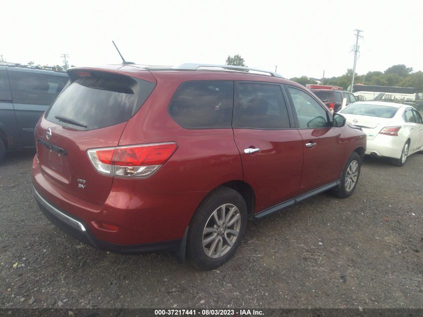 2014 NISSAN PATHFINDER S/SV/SL/PLATINUM - 5N1AR2MM5EC733584