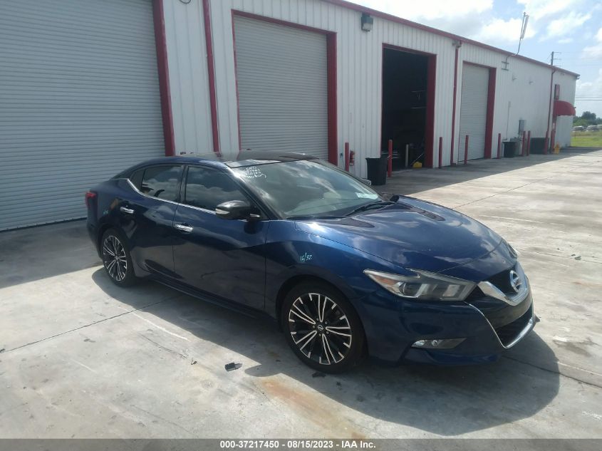 2017 NISSAN MAXIMA 3.5S/SV/SL/SR/PLAT - 1N4AA6APXHC407632