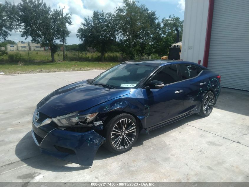 2017 NISSAN MAXIMA 3.5S/SV/SL/SR/PLAT - 1N4AA6APXHC407632