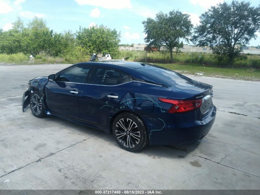 2017 NISSAN MAXIMA 3.5S/SV/SL/SR/PLAT - 1N4AA6APXHC407632