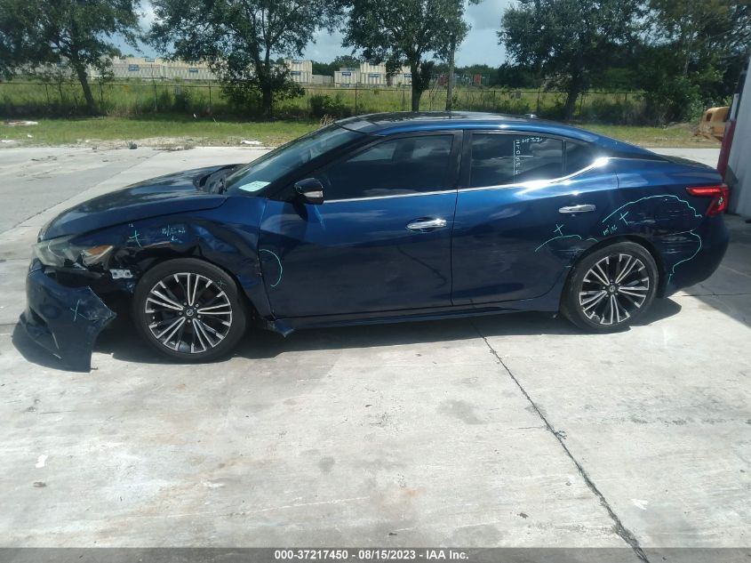 2017 NISSAN MAXIMA 3.5S/SV/SL/SR/PLAT - 1N4AA6APXHC407632