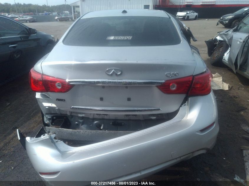 2014 INFINITI Q50 PREMIUM - JN1BV7AR5EM683235