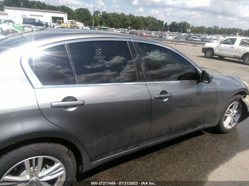 2013 INFINITI G37 SEDAN X JN1CV6AR9DM765448
