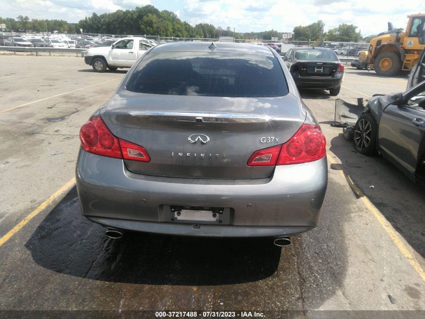 2013 INFINITI G37 SEDAN X JN1CV6AR9DM765448