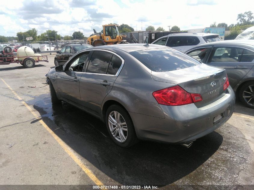 2013 INFINITI G37 SEDAN X JN1CV6AR9DM765448