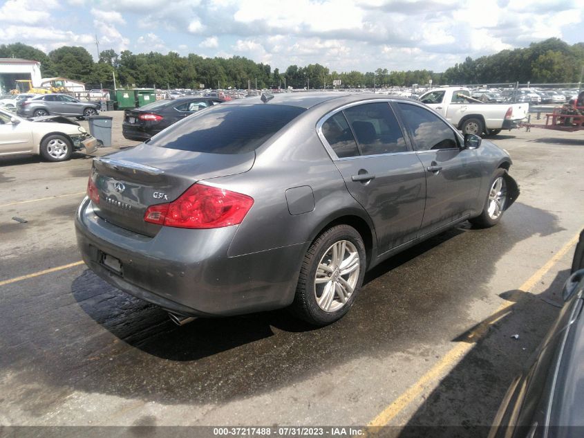 2013 INFINITI G37 SEDAN X JN1CV6AR9DM765448