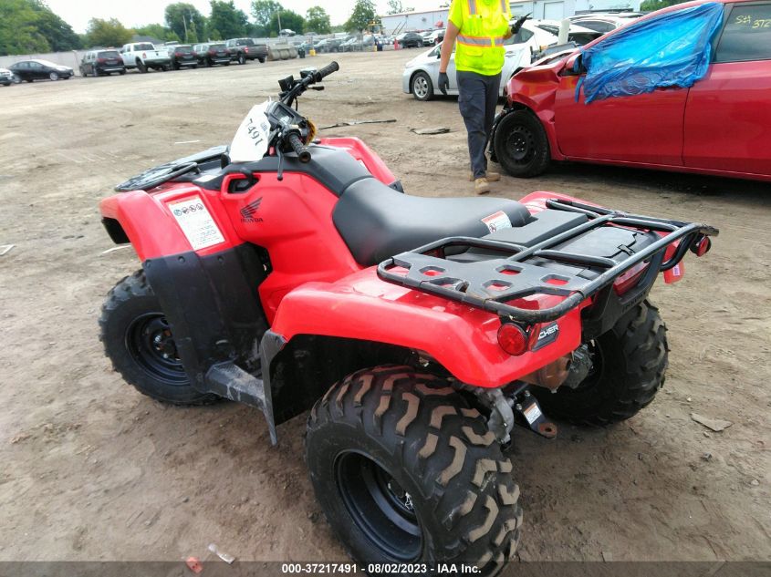 2022 HONDA TRX420 18FTE40K1N4809150