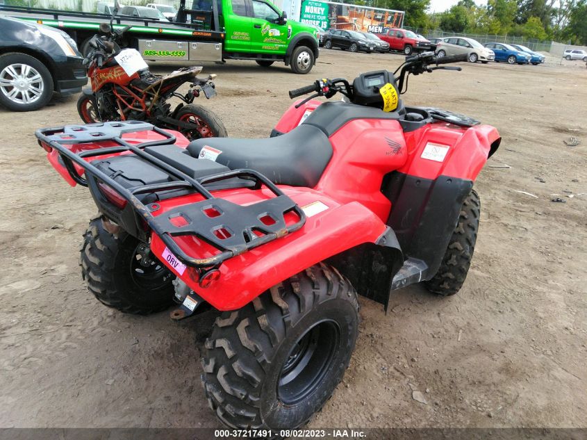 2022 HONDA TRX420 18FTE40K1N4809150