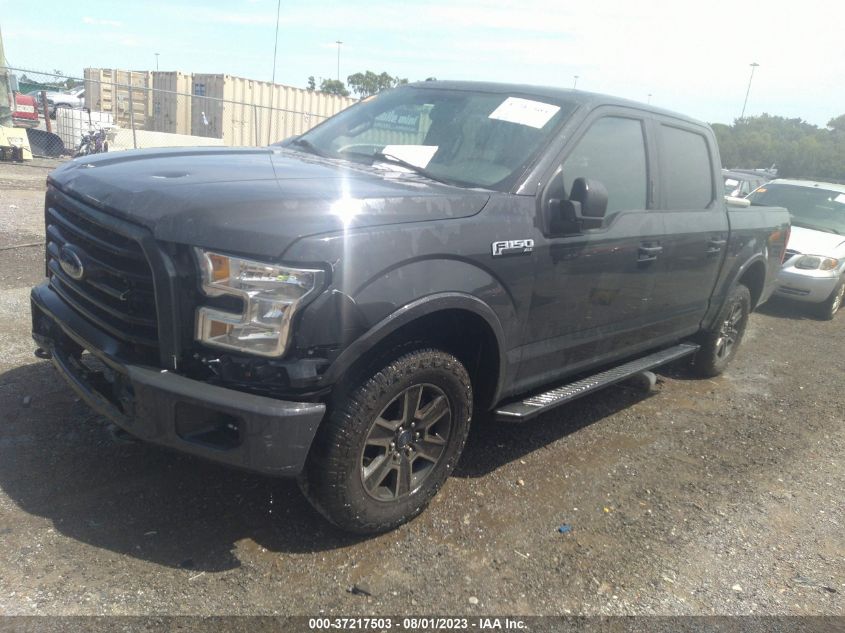 2016 FORD F-150 XLT/XL/LARIAT/PLATINUM - 1FTEW1EF2GKD61722