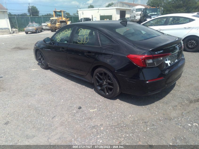2022 HONDA CIVIC SEDAN SPORT - 2HGFE2F52NH514303