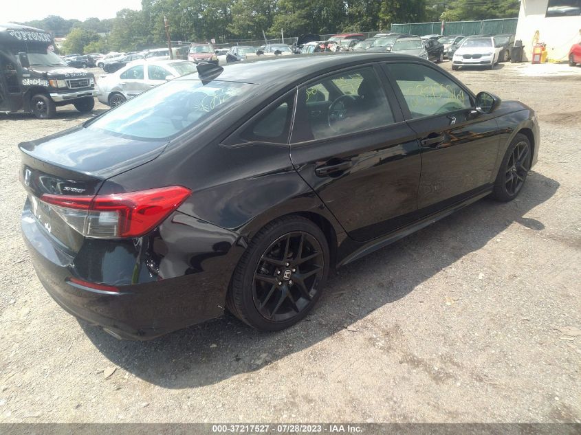 2022 HONDA CIVIC SEDAN SPORT - 2HGFE2F52NH514303