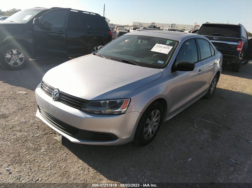 2013 VOLKSWAGEN JETTA SEDAN S - 3VW2K7AJ1DM411488