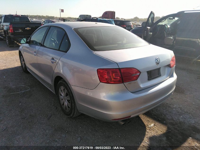 2013 VOLKSWAGEN JETTA SEDAN S - 3VW2K7AJ1DM411488