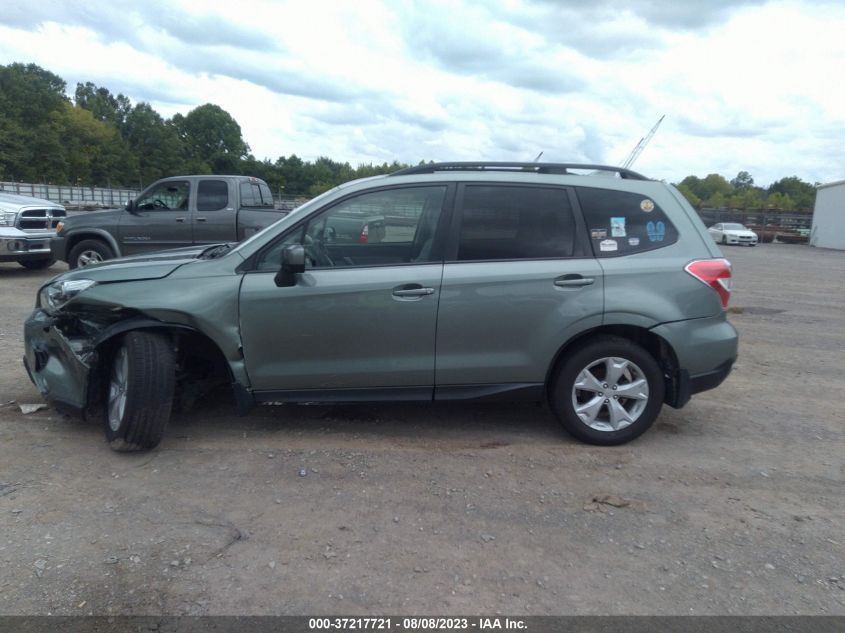 2016 SUBARU FORESTER 2.5I PREMIUM - JF2SJADC5GH422178