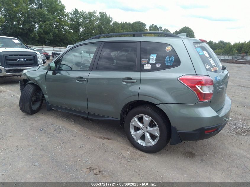 2016 SUBARU FORESTER 2.5I PREMIUM - JF2SJADC5GH422178