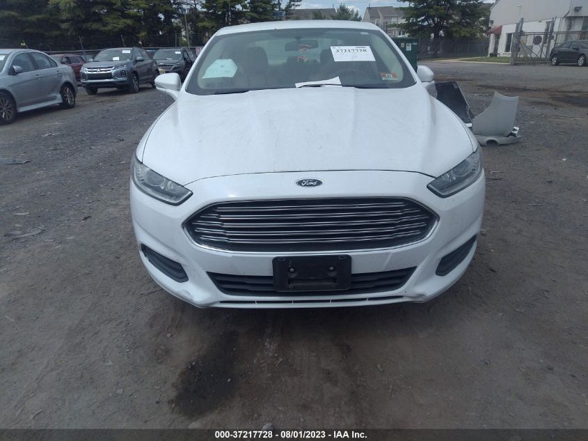 2014 FORD FUSION SE - 3FA6P0H74ER117780