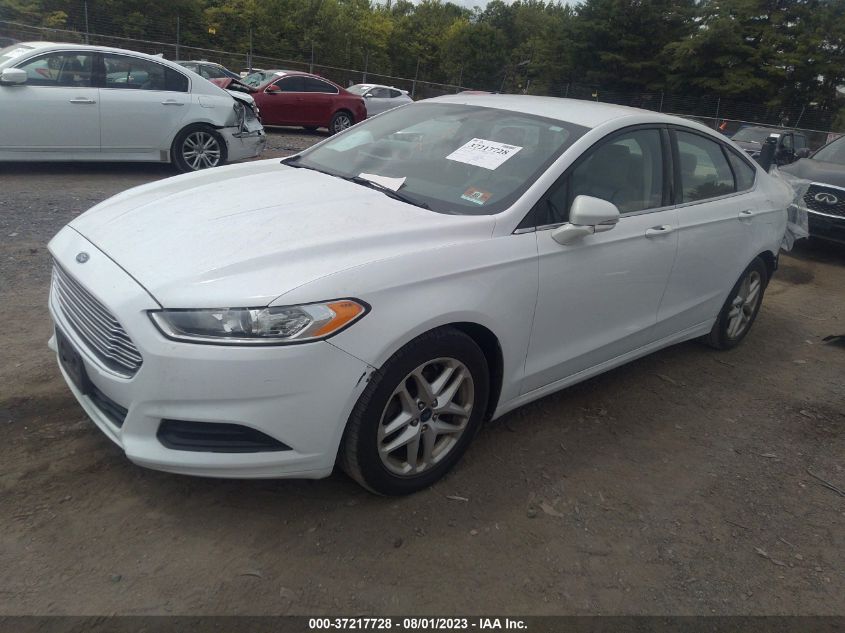 2014 FORD FUSION SE - 3FA6P0H74ER117780