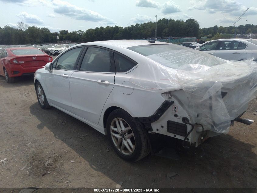 2014 FORD FUSION SE - 3FA6P0H74ER117780