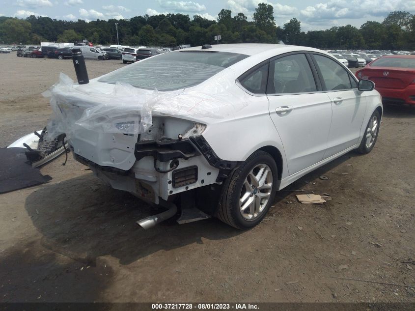 2014 FORD FUSION SE - 3FA6P0H74ER117780